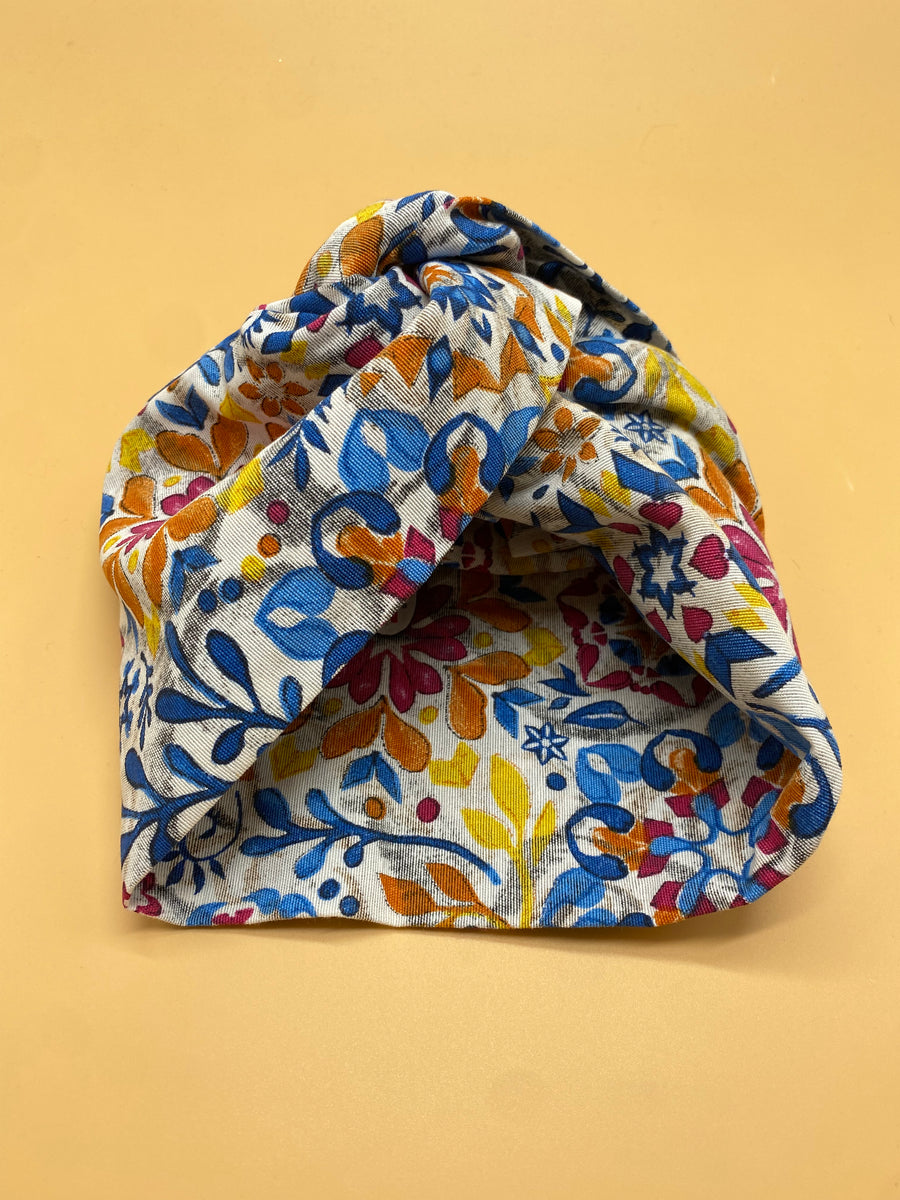 Turban Coton Floral Color