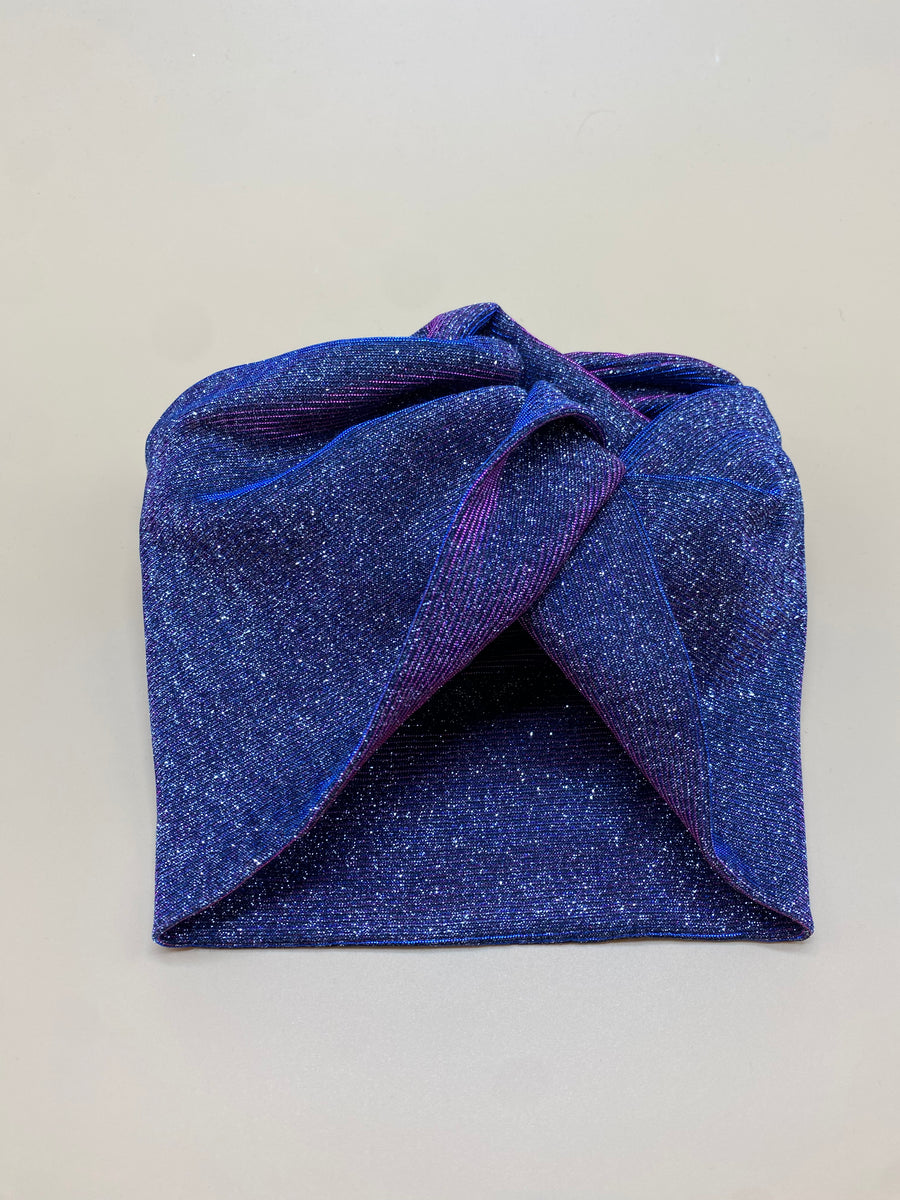 Turban Lurex Violet