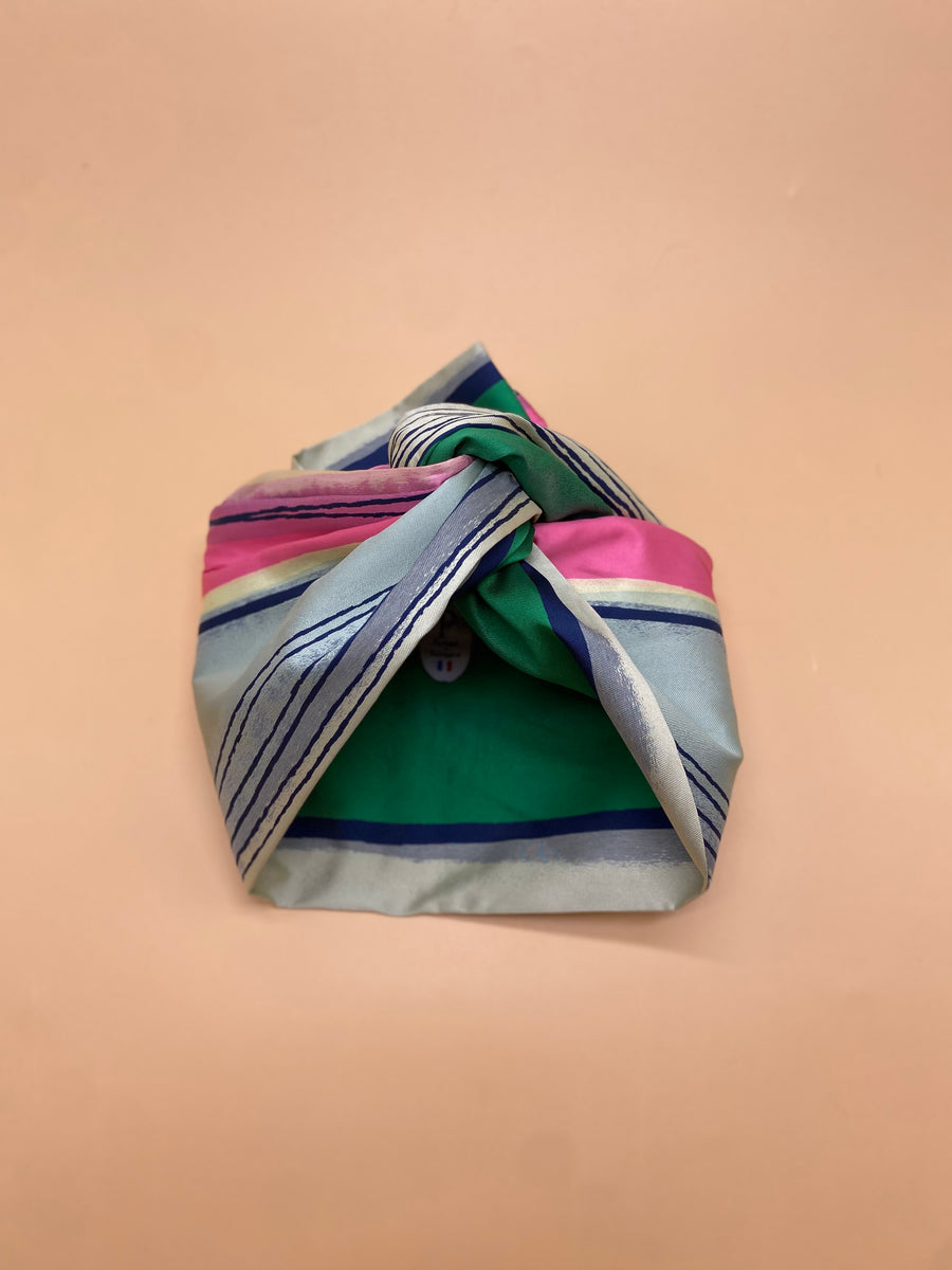 Turban Jacquard Rayé color
