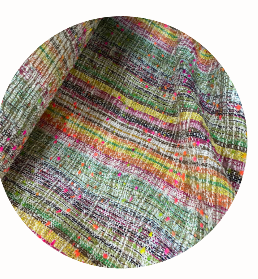 Turban Tweed Rainbow