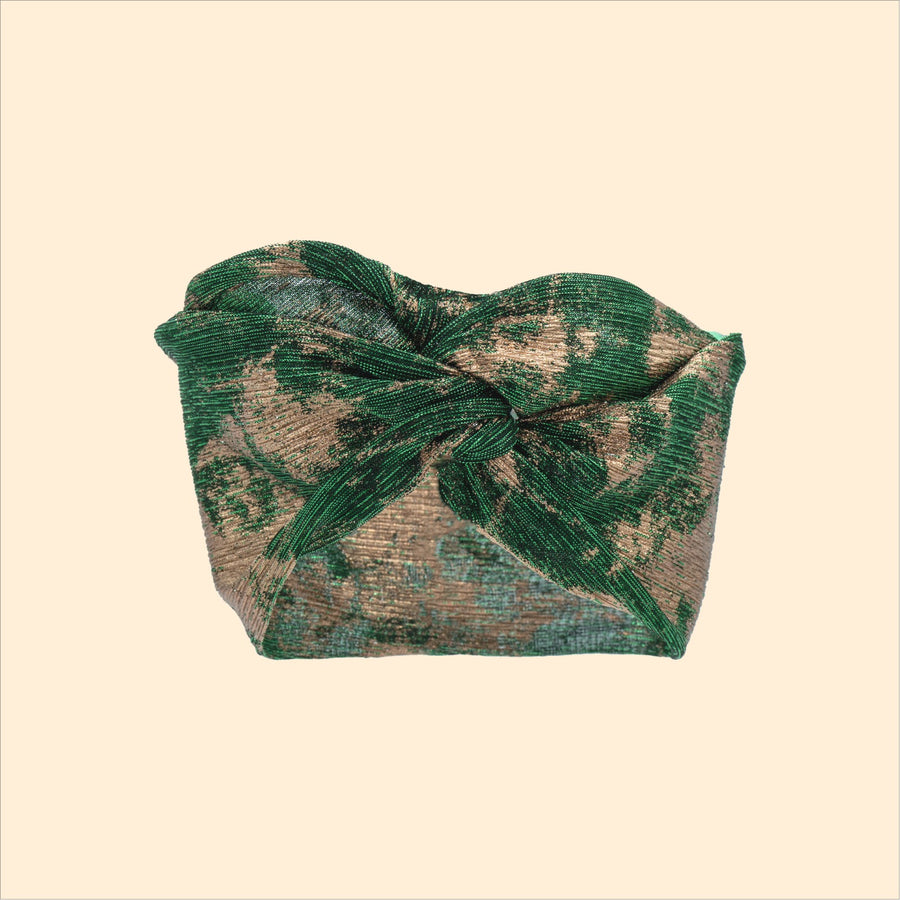 Turban New Lurex Vert